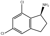 1H-Inden-1-amine, 5,7-dichloro-2,3-dihydro-, (1S)-