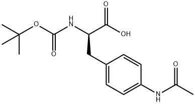 (R)-3-(4-Acetamidophenyl)-2-((tert-butoxycarbonyl)amino)propanoic acid
