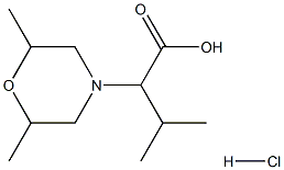 2-(2,6-dimethylmorpholin-4-yl)-3-methylbutanoic acid hydrochloride