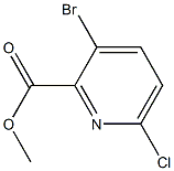 3-溴-6-氯-吡啶-2-甲酸甲脂