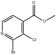 4-Pyridinecarboxylic acid, 2-bromo-3-chloro-, methyl ester