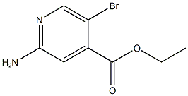 2-Amino-5-bromo-4-pyridinecarboxylic acid ethyl ester