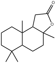 decahydro-3a,6,6,9a-tetramethylnaphtho[2,1-b]furan-2(1H)-one
