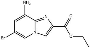 8-Amino-6-bromo-imidazo[1,2-a]pyridine-2-carboxylic acid ethyl ester