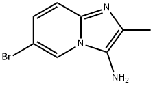 Imidazo[1,2-a]pyridin-3-amine, 6-bromo-2-methyl-