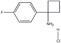 1-(4-fluorophenyl)cyclobutane-1-amine hydrochloride