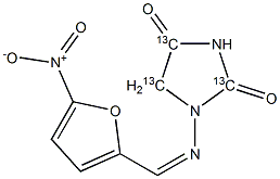 1-[(E)-(5-nitrofuran-2-yl)methylideneamino]imidazolidine-2,4-dione