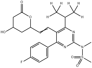 [2H6]-Rosuvastatin Lactone