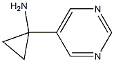 1-(PYRIMIDIN-5-YL)CYCLOPROPAN-1-AMINE
