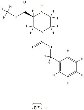 (S)-4-N-CBZ-PIPERAZINE-2-CARBOXYLIC ACID METHYL ESTER-HCl