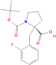 BOC-(S)-ALPHA-(2-FLUOROBENZYL)-PROLINE