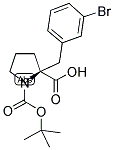 BOC-(S)-ALPHA-(3-BROMOBENZYL)-PROLINE