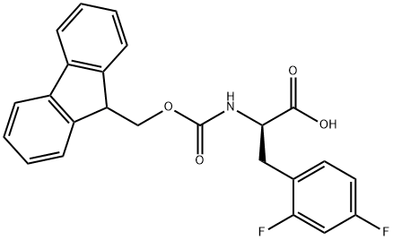 D-Phenylalanine, N-[(9H-fluoren-9-ylmethoxy)carbonyl]-2,4-difluoro-