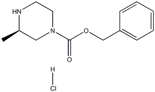(R)-BENZYL 3-METHYLPIPERAZINE-1-CARBOXYLATE HYDROCHLORIDE