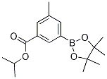 Isopropyl 3-methyl-5-(4,4,5,5-tetramethyl-1,3,2-dioxaborolan-2-yl)benzoate