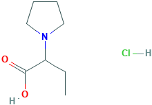 2-Pyrrolidin-1-yl-butyric acid hydrochloride