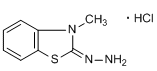 2(3H)-Benzothiazolone, 3-methyl-, hydrazone