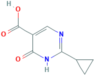 2-环丙基-6-氧亚基-1,6-二氢嘧啶-5-羧酸