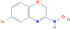 6-Bromo-N-hydroxy-2H-1,4-benzoxazin-3-amine
