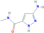 5-amino-N-methyl-1H-pyrazole-3-carboxamide(SALTDATA: FREE)