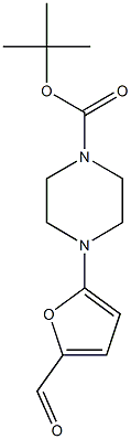 TERT-BUTYL 4-(5-FORMYLFURAN-2-YL)PIPERAZINE-1-CARBOXYLATE