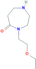 4-(2-Ethoxyethyl)-1,4-diazepan-5-one hydrochloride