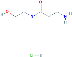 3-Amino-N-(2-hydroxyethyl)-N-methylpropanamide hydrochloride