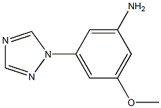 3-Methoxy-5-(1H-1,2,4-Triazol-1-Yl)Aniline