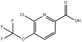 2-Pyridinecarboxylic acid, 6-chloro-5-(trifluoromethoxy)-