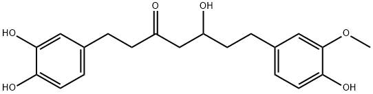 3-Heptanone, 1-(3,4-dihydroxyphenyl)-5-hydroxy-7-(4-hydroxy-3-methoxyphenyl)-