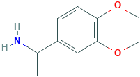 1,4-Benzodioxin-6-methanamine, 2,3-dihydro-α-methyl-