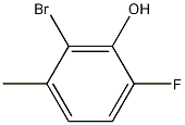 2-Bromo-4-fluoro-3-hydroxytolulene