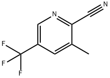 3-methyl-5-(trifluoromethyl)pyridine-2-carbonitrile