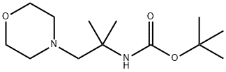 tert-butyl 2-methyl-1-morpholinopropan-2-ylcarbamate