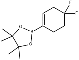 2-(4,4-difluorocyclohexen-1-yl)-4,4,5,5-tetramethyl-1,3,2-dioxaborolane