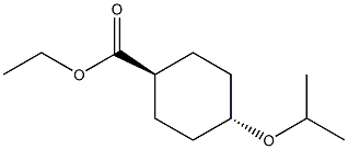 Cyclohexanecarboxylic acid, 4-(1-Methylethoxy)-, ethyl ester, trans-