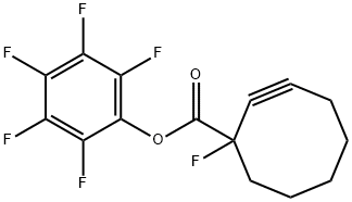 2-Cyclooctyne-1-carboxylic acid, 1-fluoro-, 2,3,4,5,6-pentafluorophenyl ester