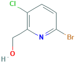 (6-溴-3-氯吡啶-2-基)甲醇