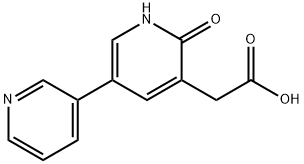 2-Hydroxy-5-(pyridin-3-yl)pyridine-3-acetic acid