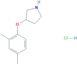 3-(2,4-Dimethylphenoxy)pyrrolidine hydrochloride