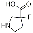 3-fluoro-3-Pyrrolidinecarboxylic acid