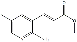 (E)-Methyl 3-(2-amino-5-methylpyridin-3-yl)-acrylate