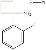 1-(2-fluorophenyl)cyclobutan-1-amine