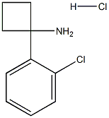 (1-(2-chlorophenyl)cyclobutyl)methanamine hydrochloride