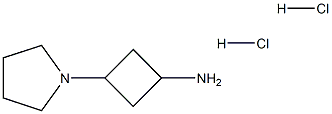 3-pyrrolidin-1-ylcyclobutan-1-amine:dihydrochloride