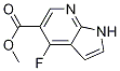 Methyl 4-fluoro-1H-pyrrolo[2,3-b]pyridine-5-carboxylate