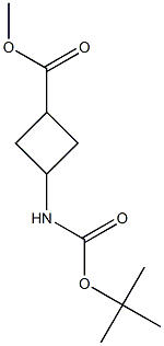 methyl 3-{[(tert-butoxy)carbonyl]amino}cyclobutane-1-carboxylate