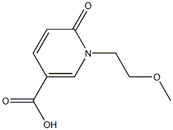 1-(2-methoxyethyl)-6-oxo-1,6-dihydropyridine-3-carboxylic acid