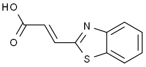 2-Propenoicacid,3-(2-benzothiazolyl)-,(E)-(9CI)