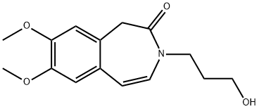 7,8-二甲氧基-3-(3-羟丙基)-1,3-二氢-2H-3-苯并氮杂卓-2-酮